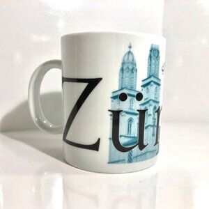 Starbucks Rare Zurich Mug from the City Mug Collection 1994. 18 oz.